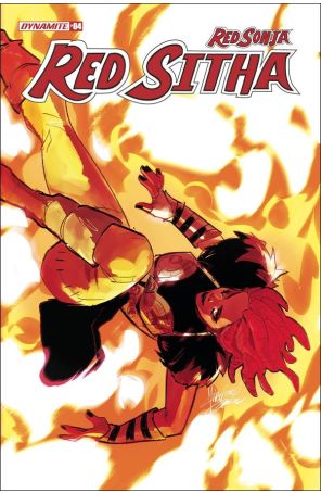 Red Sitha 4B published by Dynamite with cover art by Mirka Andolfo