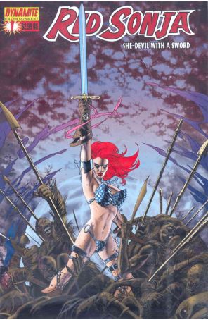 Red Sonja (Dynamite) 1D published by Dynamite with cover art by John Cassaday