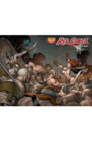 Red Sonja (Dynamite) 13A published by Dynamite with cover art by Frank Cho