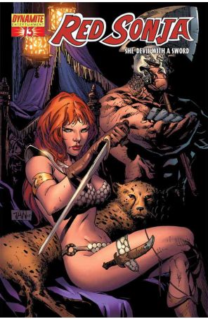 Red Sonja (Dynamite) 13C published by Dynamite with cover art by Billy Tan