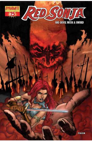 Red Sonja (Dynamite) 15C published by Dynamite with cover art by Mel Rubi
