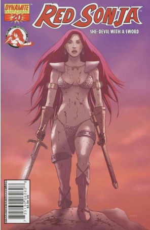 Red Sonja (Dynamite) 20B published by Dynamite with cover art by Jonathan Luna