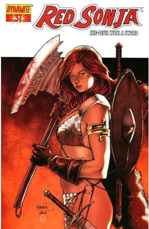 Red Sonja (Dynamite) 31A published by Dynamite with cover art by Paul Renaud