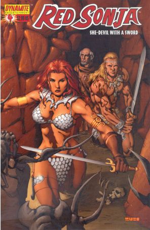 Red Sonja (Dynamite) 4D published by Dynamite with cover art by Mel Rubi