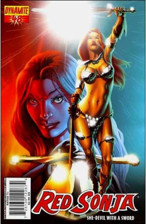 Red Sonja (Dynamite) 48A published by Dynamite with cover art by Mel Rubi