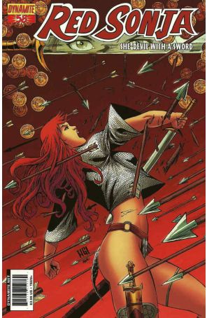 Red Sonja (Dynamite) 58B published by Dynamite with cover art by Fabiano Neves