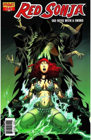 Red Sonja (Dynamite) 64A published by Dynamite with cover art by Walter Geovani
