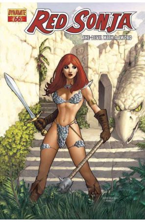 Red Sonja (Dynamite) 66B published by Dynamite with cover art by John Watson
