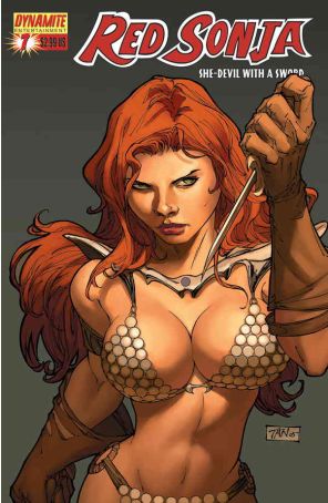 Red Sonja (Dynamite) 7B published by Dynamite with cover art by Billy Tan