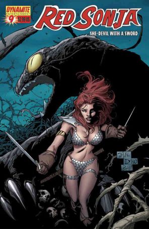Red Sonja (Dynamite) 9A published by Dynamite with cover art by Billy Tan