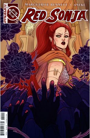Red Sonja (Dynamite, Vol. 3) 2A published by Dynamite with cover art by Marguerite Sauvage