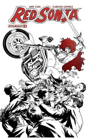 Red Sonja (Dynamite, Vol. 4) 3J published by Dynamite with cover art by Mike McKone