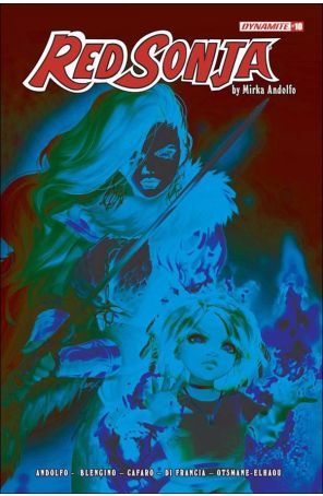 Red Sonja (Dynamite, Vol. 6) 10L published by Dynamite with cover art by Leirix Li
