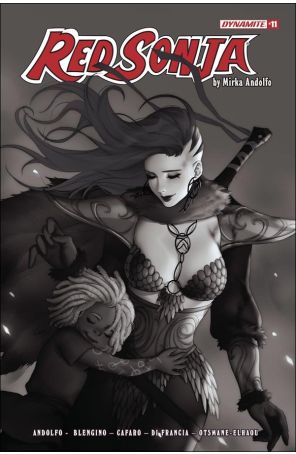 Red Sonja (Dynamite, Vol. 6) 11F published by Dynamite with cover art by Leirix