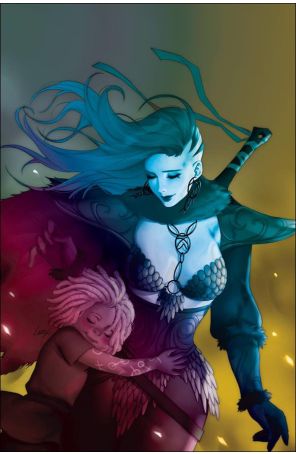 Red Sonja (Dynamite, Vol. 6) 11Q published by Dynamite with cover art by Leirix Li