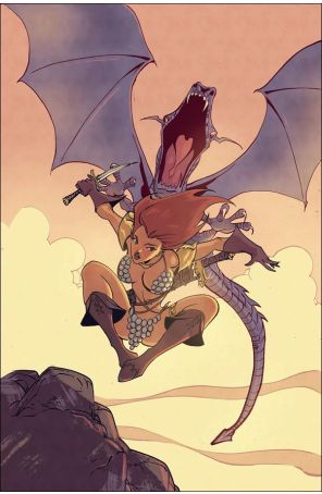 Red Sonja (Dynamite, Vol. 6) 11R published by Dynamite with cover art by Roberto Castro