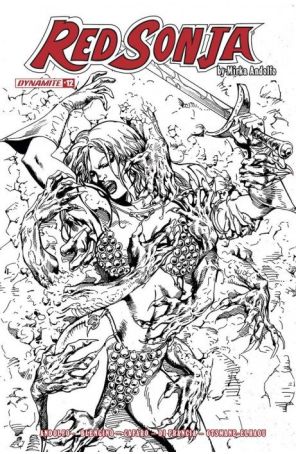 Red Sonja (Dynamite, Vol. 6) 12P published by Dynamite with cover art by Robert Castro