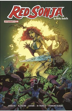 Red Sonja (Dynamite, Vol. 6) 4M published by Dynamite with cover art by Roberto Castro