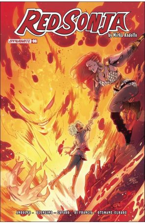 Red Sonja (Dynamite, Vol. 6) 6D published by Dynamite with cover art by Erica D'Urso