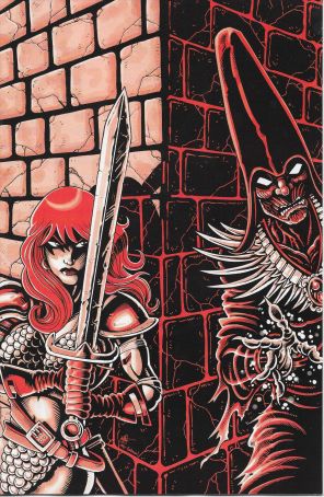 Red Sonja (Dynamite, Vol. 6) 6P published by Dynamite with cover art by Ken Haeser