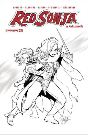 Red Sonja (Dynamite, Vol. 6) 7F published by Dynamite with cover art by Mirka Andolfo