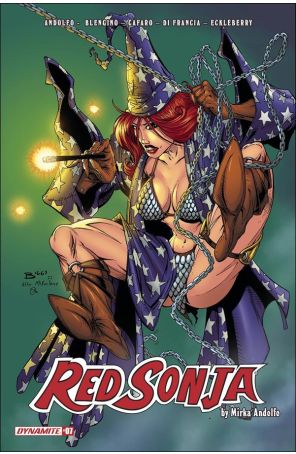 Red Sonja (Dynamite, Vol. 6) 7L published by Dynamite with cover art by Jamie Biggs