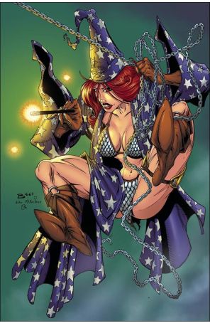 Red Sonja (Dynamite, Vol. 6) 7O published by Dynamite with cover art by Jamie Biggs