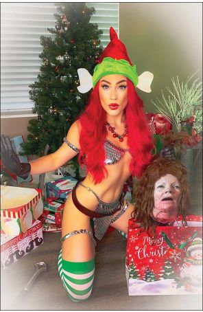 Red Sonja (Dynamite, Vol. 6) Holiday Special 2021D published by Dynamite