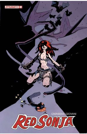 Red Sonja (Dynamite, Vol. 7) 1I published by Dynamite with cover art by Mike Mignola