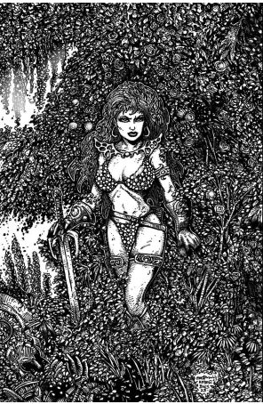 Red Sonja (Dynamite, Vol. 7) 1ZA published by Dynamite with cover art by Kevin Eastman