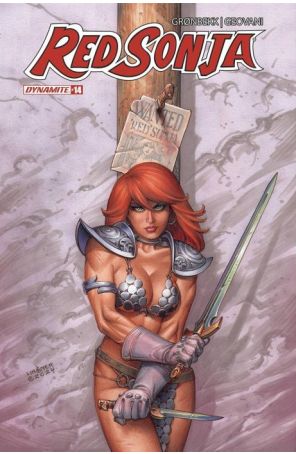 Red Sonja (Dynamite, Vol. 7) 14C published by Dynamite with cover art by Joseph Michael Linsner