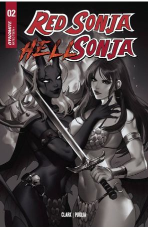 Red Sonja Hell Sonja 2M published by Dynamite with cover art by Leirix