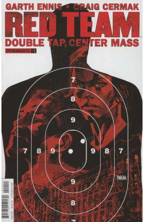 Red Team: Double Tap, Center Mass 1 published by Dynamite with cover art by Dan Panosian