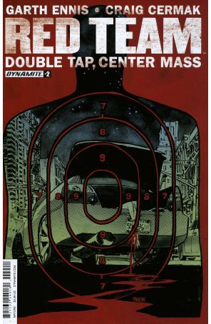 Red Team: Double Tap, Center Mass 2 published by Dynamite with cover art by Dan Panosian