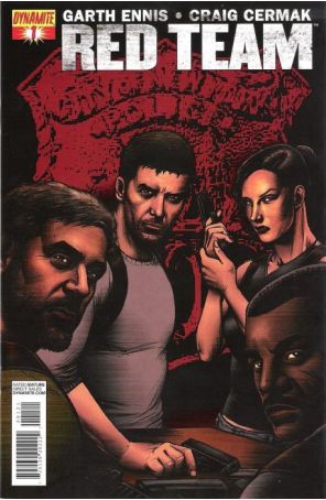 Red Team 1C published by Dynamite with cover art by Russell Braun