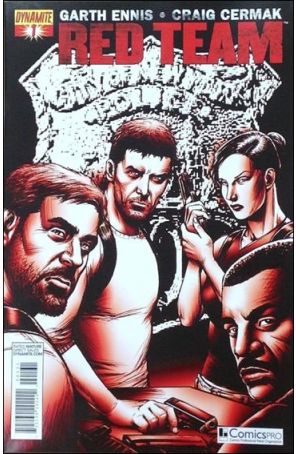 Red Team 1D published by Dynamite with cover art by Howard Chaykin