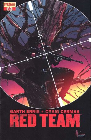 Red Team 6 published by Dynamite with cover art by Howard Chaykin