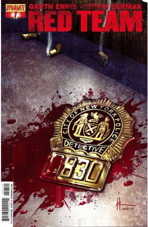 Red Team 7 published by Dynamite with cover art by Howard Chaykin