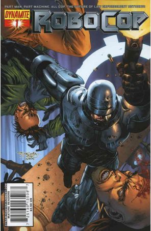 Robocop (Dynamite) 1A published by Dynamite with cover art by Stephen Segovia