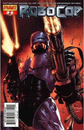 Robocop (Dynamite) 2A published by Dynamite with cover art by Stephen Segovia