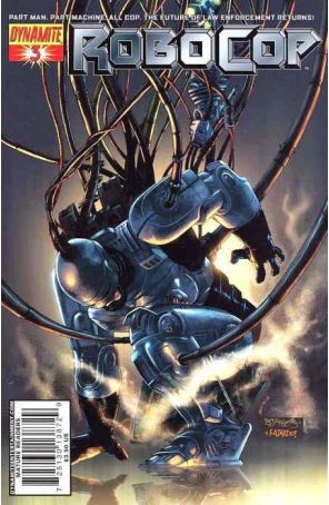 Robocop (Dynamite) 3A published by Dynamite with cover art by Stephen Segovia