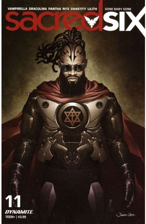 Sacred Six 11B published by Dynamite with cover art by Julius Ohta