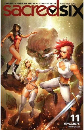 Sacred Six 11C published by Dynamite with cover art by Raymund Bermudez