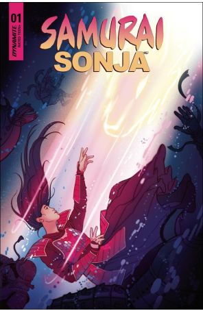 Samurai Sonja 1D published by Dynamite with cover art by Paulina Ganucheau