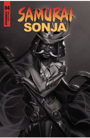 Samurai Sonja 4F published by Dynamite with cover art by Leirix