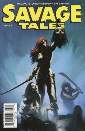 Savage Tales (Dynamite) 1C published by Dynamite with cover art by Richard Isanove
