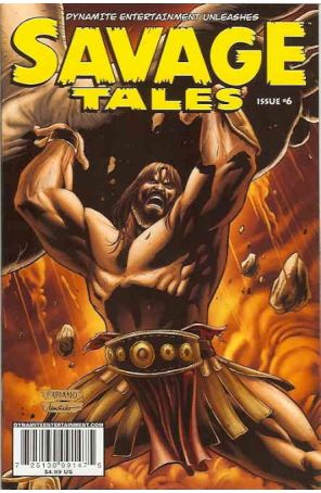 Savage Tales (Dynamite) 6B published by Dynamite with cover art by Fabiano Neves