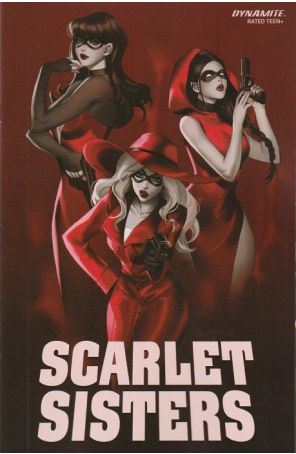 Scarlet Sisters 1C published by Dynamite with cover art by Lesley Li