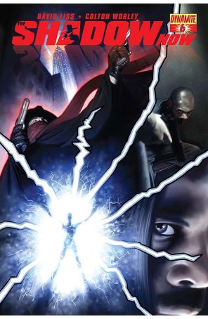 The Shadow Now 6A published by Dynamite with cover art by Colton Worley