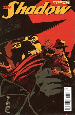 Shadow (5th Series) 11D published by Dynamite with cover art by Francesco Francavilla